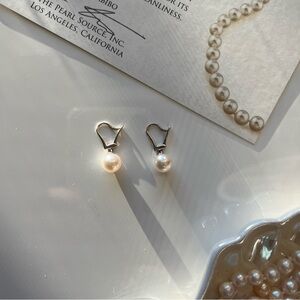 Japanese Akoya Pearl Classic Elegance Earrings